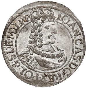 Jan II Kazimierz, Ort Toruń 1667 - piękny - RZADKOŚĆ
