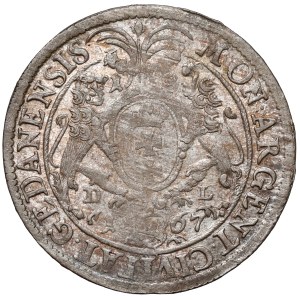 Jan II Kazimierz, Ort Gdańsk 1667 DL - RZADKOŚĆ