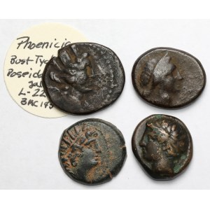 Greece, Bronze Coins - Set (4 pieces)