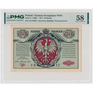 50 mkp 1916 generál – KRÁSNE