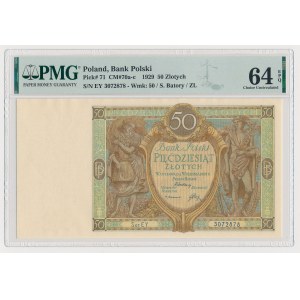 50 złotych 1929 - Ser. EY