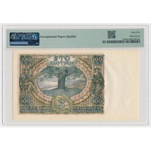 100 zlotych, 1934 - Ser. C.H. - a period between the letters of the series