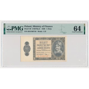 1 zloty 1938 Chrobry - ID
