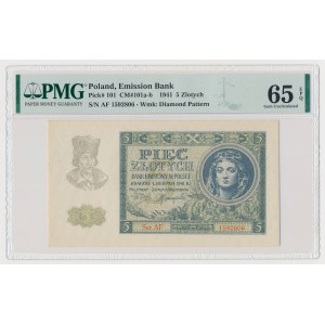 5 złotych 1941 - Ser.AF