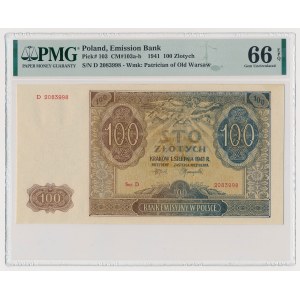 100 zlotych, 1941 - Series D