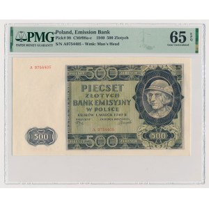 500 zlotych, 1940 - A