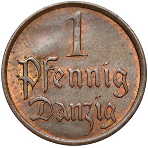 Gdańsk, 1 fenig, 1937
