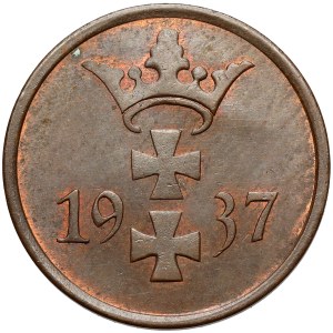 Gdańsk, 1 fenig, 1937