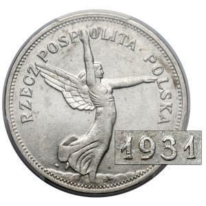 Nike 5 zlotých z roku 1931 – vzácný ročník
