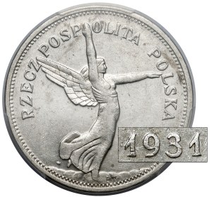 Nike 5 złotych 1931 - rzadki rok