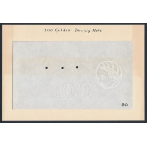 Gdańsk, 100-gulden note, 1924/1931
