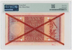 Gdańsk, Wzór kasowy 1.000 Guldenów 1924