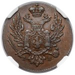 1 grosz polski 1823 I.B. z MIEDZI KRAIOWEY