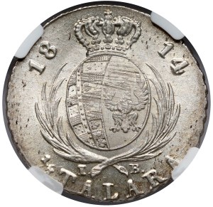 Księstwo Warszawskie, 1/3 talara 1814 IB