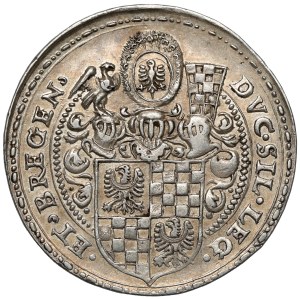 Śląsk, Jan Chrystian i Jerzy Rudolf, PÓŁTALAR 1607, Złoty Stok - RZADKOŚĆ