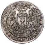 Jan III Sobieski, Talar Gdańsk 1685 DL - odbitka w czystym srebrze - ex. Kałkowski
