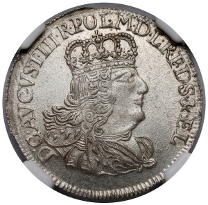 August III Sas, Szóstak Elbląg 1762 ICS