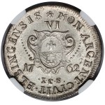 August III Sas, Szóstak Elbląg 1762 ICS