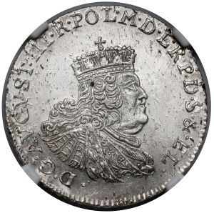 August III Sas, Ort Elbląg 1763 ICS