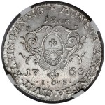 August III Sas, Ort Elbląg 1763 ICS
