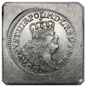 August III. von Sachsen, KLIPA des Sechsten von Elbląg 1763 ICS