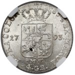 Poniatowski, Złotówka 1793 MV
