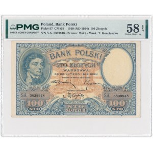 100 złotych 1919 - bardzo ładne