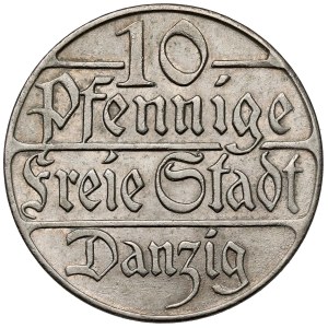 Gdańsk, 10 fenigów 1923