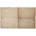 Sułkowski / Witkowo, Document confirming the renewal of the privilege to establish and settle the town of WITKOWA, 1772