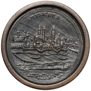 Bavaria, Checkers Medal / Brettstein - Munich (49mm)