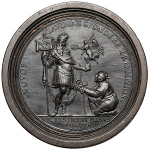 Austria, Checkers medal / Brettstein - Conquest of the Kanishka