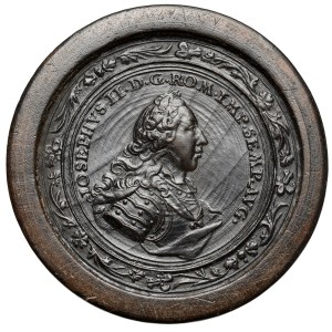 Austria, Medal warcabowy / Brettstein - Wiedeń / Józef II