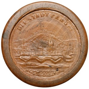 Austria, checkers medal / Brettstein - Maria Teresa / Prague