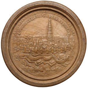 Francia, medaglia di dama / Brettstein - cattura di Strasburgo