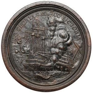 Italy, Checkers medal / Brettstein - Venice / battle