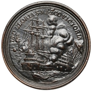 Włochy, Medal warcabowy / Brettstein - Wenecja / bitwa