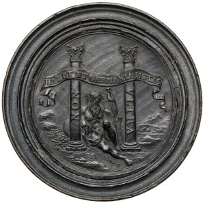 Hessen-Kessel, Medal warcabowy / Brettstein - Odsiecz Rheinsfels / Strenae Gallicae