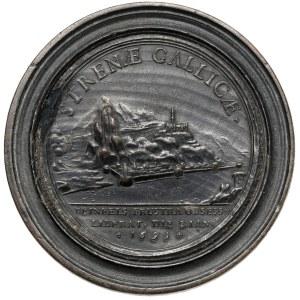 Hessen-Kessel, Medal warcabowy / Brettstein - Odsiecz Rheinsfels / Strenae Gallicae
