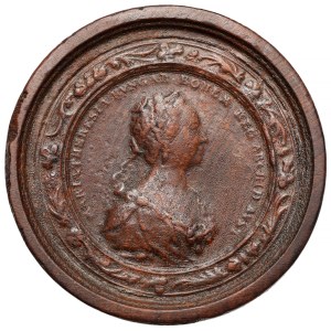 Czech Republic, checkers medal / Brettstein - Prague and Maria Theresa