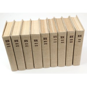 Numismatic Bulletin - a set from 1960-1983 in bookbinding