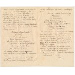 People's Republic of Poland, Letters recalling the Warsaw Uprising + documents