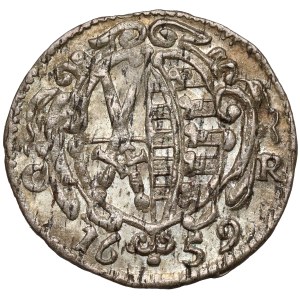 Saxony, Johann Georg II, Dreier / 3 fenigs 1659