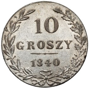 10 pennies 1840 MW