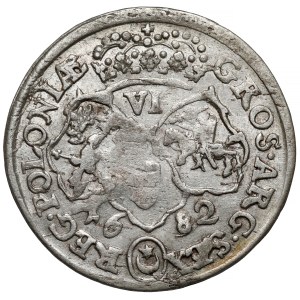Jan III Sobieski, Szóstak Bydgoszcz 1682 TLB - punctuation in date
