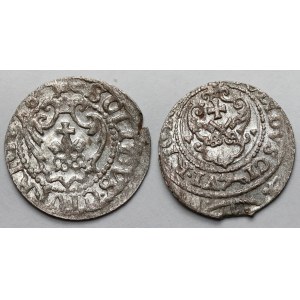 Sigismund III Vasa, Riga 1618-1621 shells - set (2pcs)