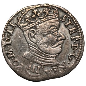 Stefan Batory, Trojak Wilno 1580 - (III) - LI