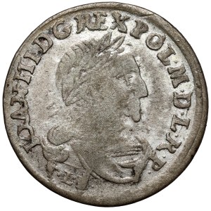 John III Sobieski, Szóstak Bydgoszcz 1681 - rare crown