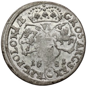 John III Sobieski, Szóstak Bydgoszcz 1681 - rare crown