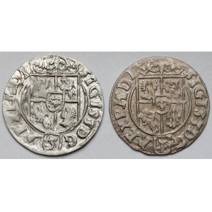 Žigmund III Vasa, polopásy Bydgoszcz 1623-1624 - sada (2ks)