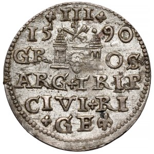 Sigismund III Vasa, Troika Riga 1590
